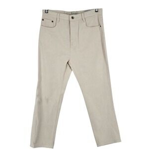 Suitsupply Denim Goods Jeans Mens 31x25 Ecru Made in Italy Button Fly Candiani
